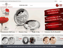 Tablet Screenshot of londonmintoffice.org